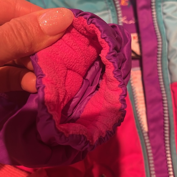 Obermeyer Kids Jacket - Blue, Pink, Purple - Picture 12 of 13
